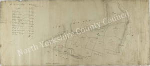 Historic map of Westerdale 1819